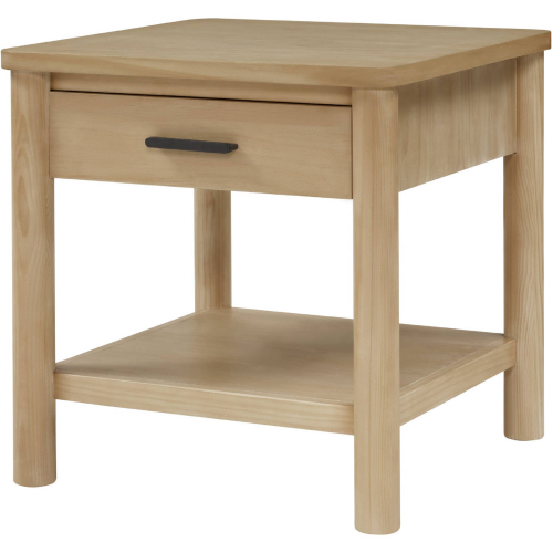 Bloomfield Night Stand Side Table in Natural Pine Wood